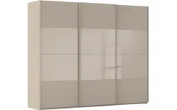 Goossens kledingkast finca combi glans mat glas bruin hoogwaardig meubelplaat - 8244432-{merk}-finca-combi-sts-bruin-schuifdeuren-02